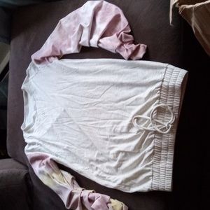 Tye dye sweater dress